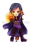 -- Chibi magician commission for Guardian BR -- by Kurama-chan