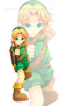 -- Zelda : Child Link -- by Kurama-chan