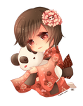 -- Chibi commission for Cissnei -- by Kurama-chan