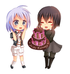 -- Chibi Commission for Kiri-the-moon -- by Kurama-chan