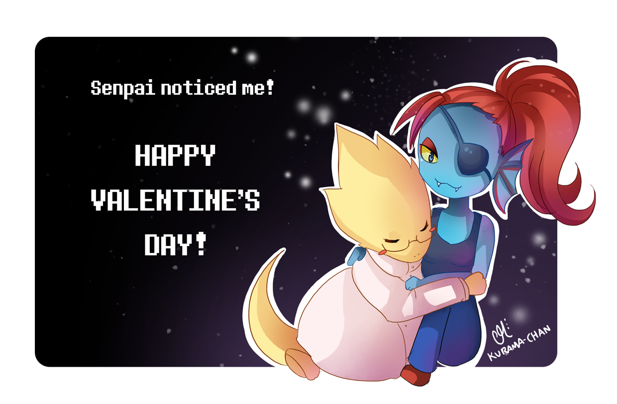 -- Undertale : Valentine's Day card --