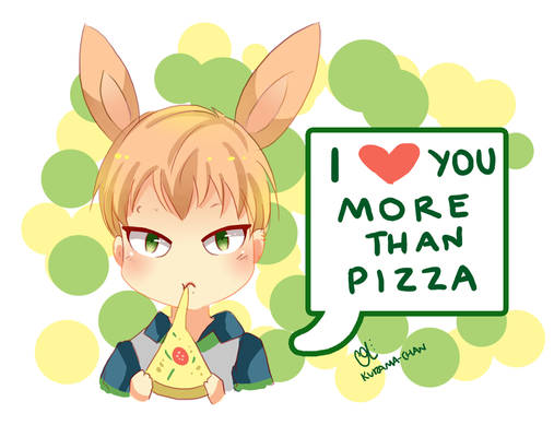 -- DMMD : I love you more than pizza --