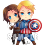 -- Captain America Civil War : Stucky chibi --
