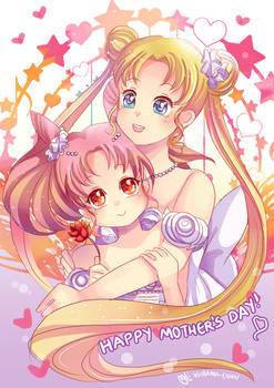 -- Sailor Moon : Happy Mother's Day --