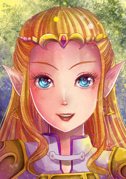 -- Commission : OOT Princess Zelda --