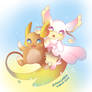 -- Pokecember : Alola Raichu and Audino --