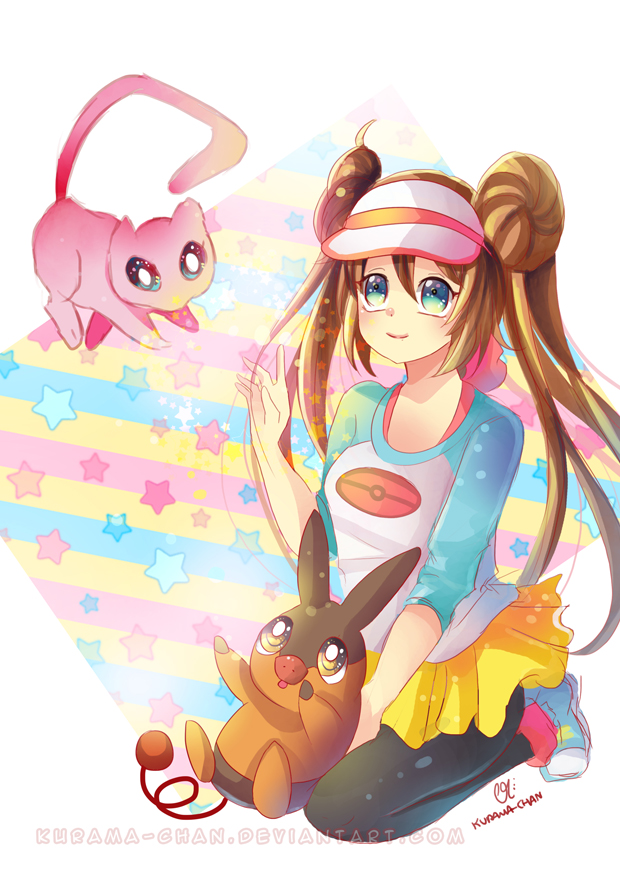 -- Pokecember : Rosa + Mew + Tepig --