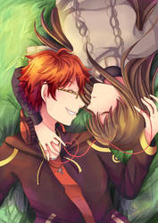 -- Mystic Messenger couples : MC x Seven --