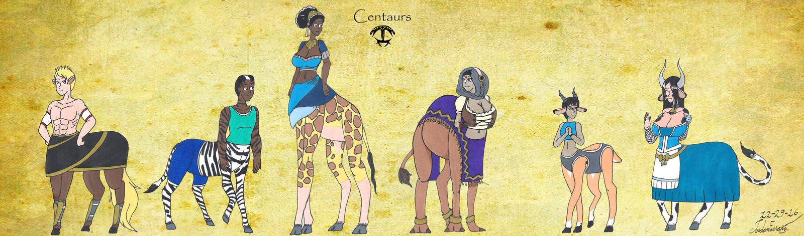Centaur Animorph Centaurs page by clinclang on DeviantArt