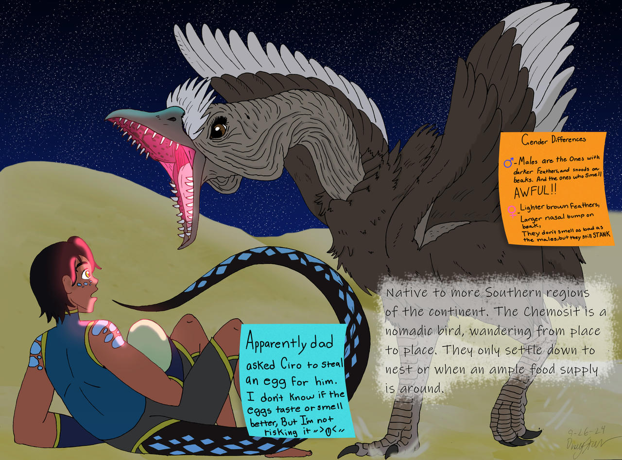 Chemosit Carmen's Monster Compendium: Chemosit Page 2 by clinclang on DeviantArt