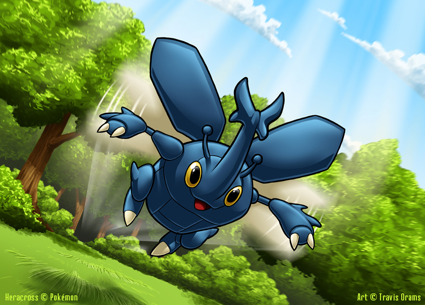 Heracross by TrezhurIsland