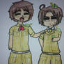 Chibi Spain and Romano (requested)