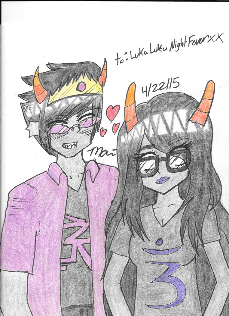 (Homestuck Request) Hydrus and Cheleb by 1ND1GO-ST4RDROP