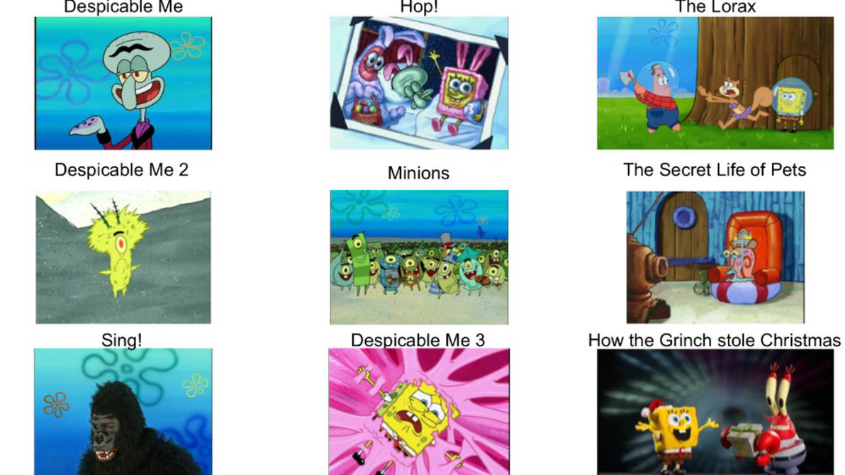 Spongebob Illumination Comparison Chart By Meta527ii On Deviantart Spongebob Illumination Comparison Chart By Meta527ii