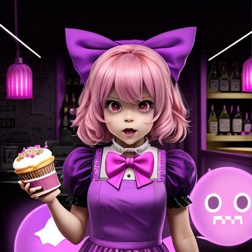 fnaf Susie Cupcake by PrincessStarfirefly on DeviantArt