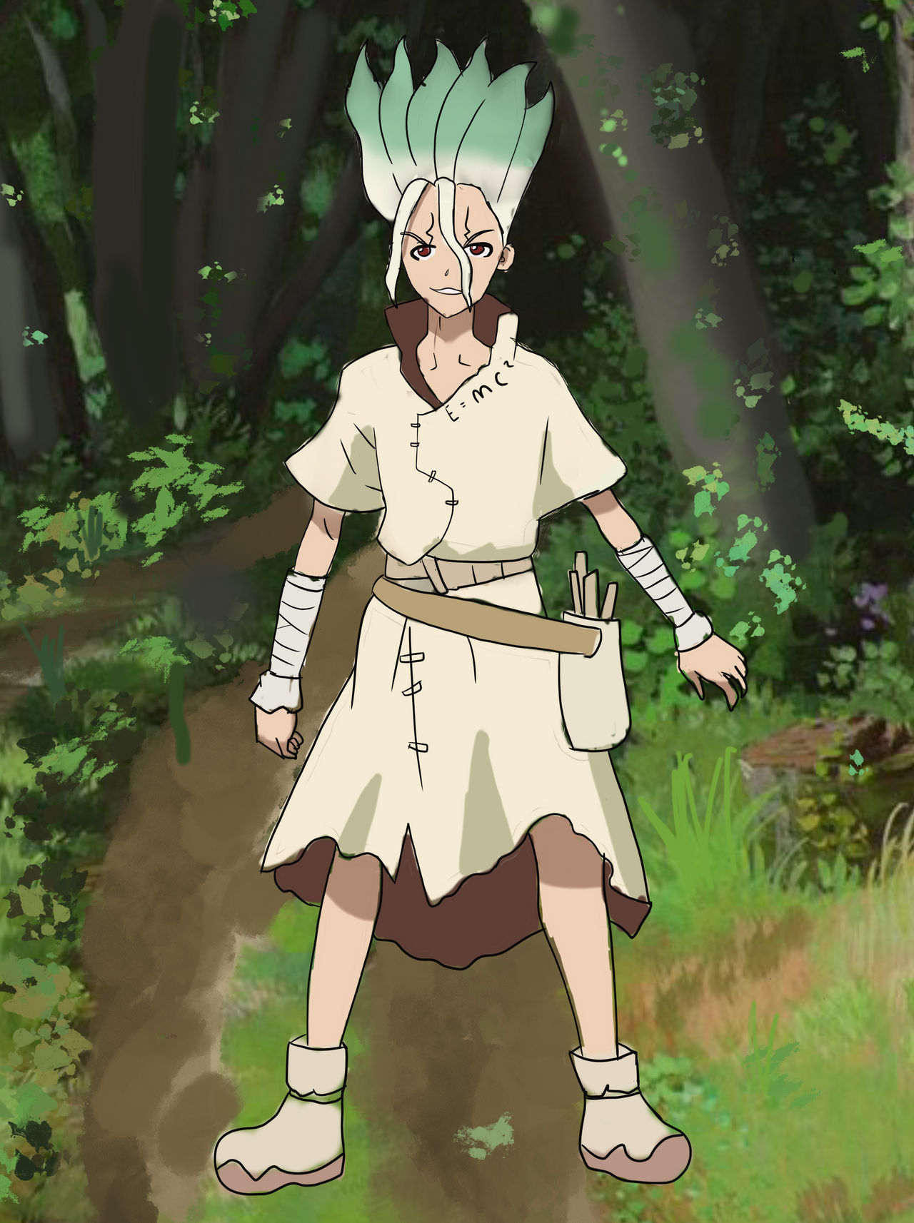 Senku by HaseoLeomyr on DeviantArt