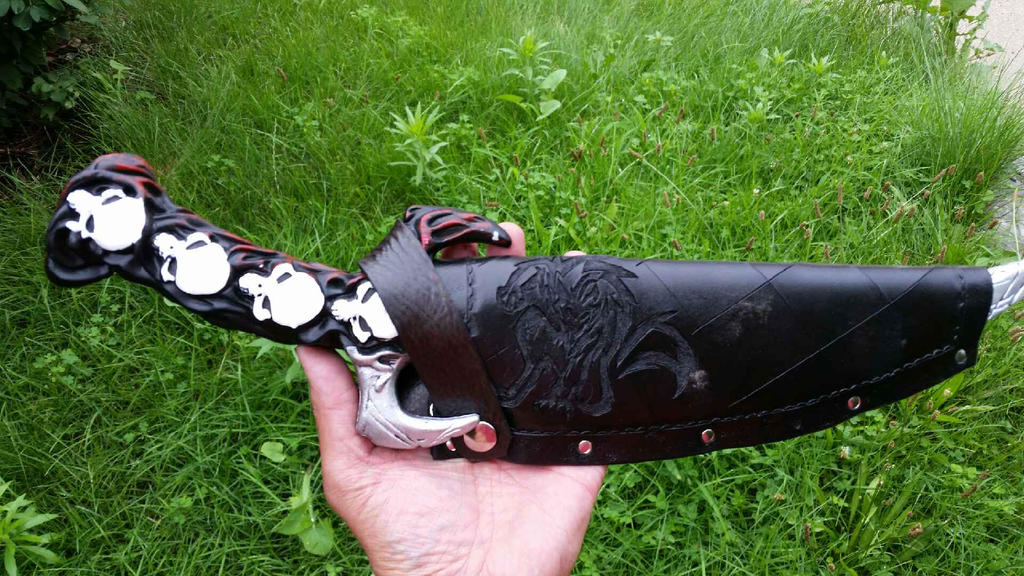 Wizard Ritual Dagger Ritual dagger and sheath by A-IProductions on DeviantArt