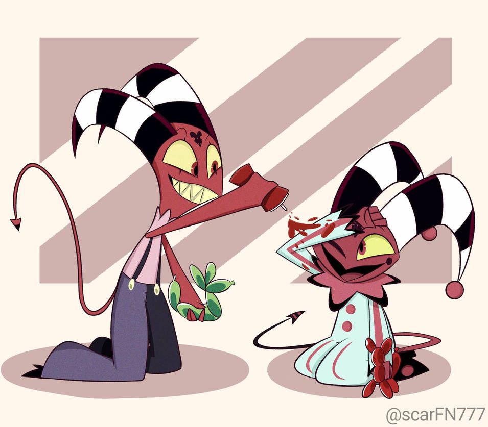 Blitzo and Fizzarolli by Sc4rT0st on DeviantArt