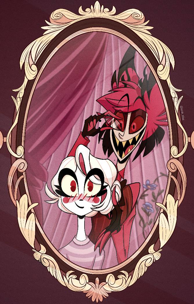 Charlie x Alastor by Sc4rT0st on DeviantArt