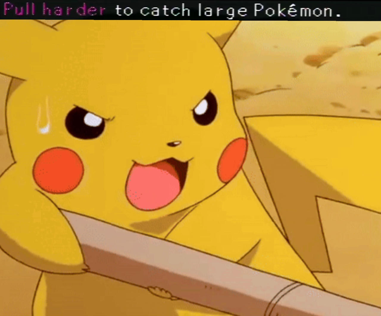 Pikachu Pulling Rope (Hey You, Pikachu! Edition) by eortiz96 on DeviantArt