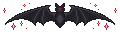 AF 2023 Team Vamp Pixel Asset Bat Bordered