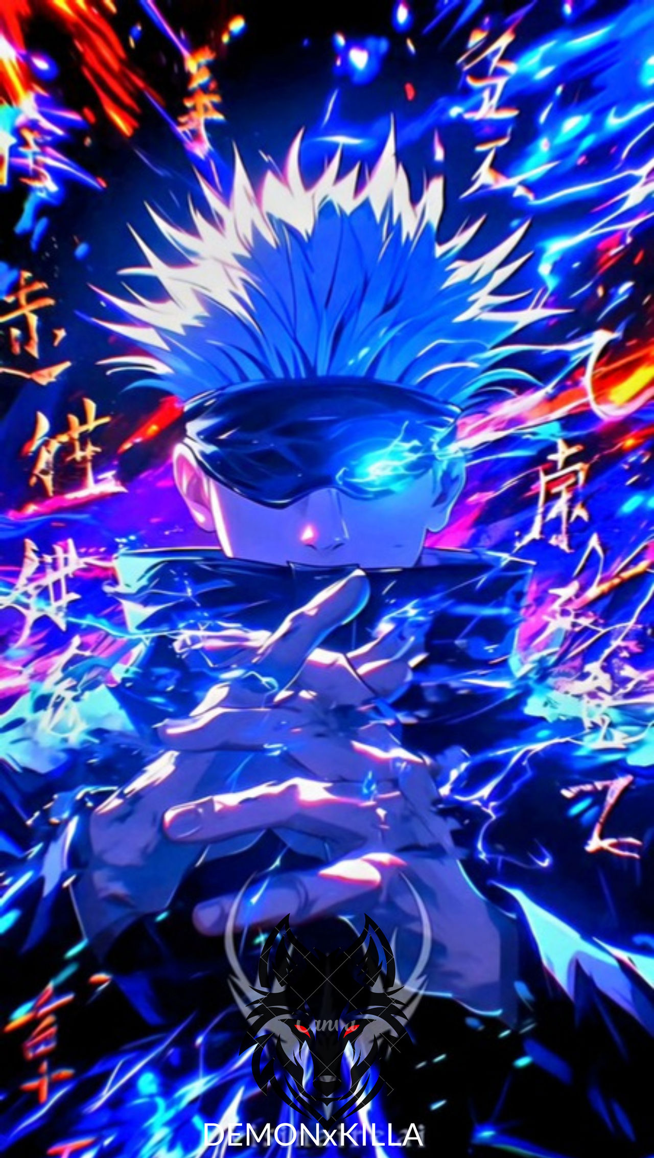 Gojo Base Using Blue GOJO HOLLOW BLUE by DEMONxKILLA on DeviantArt