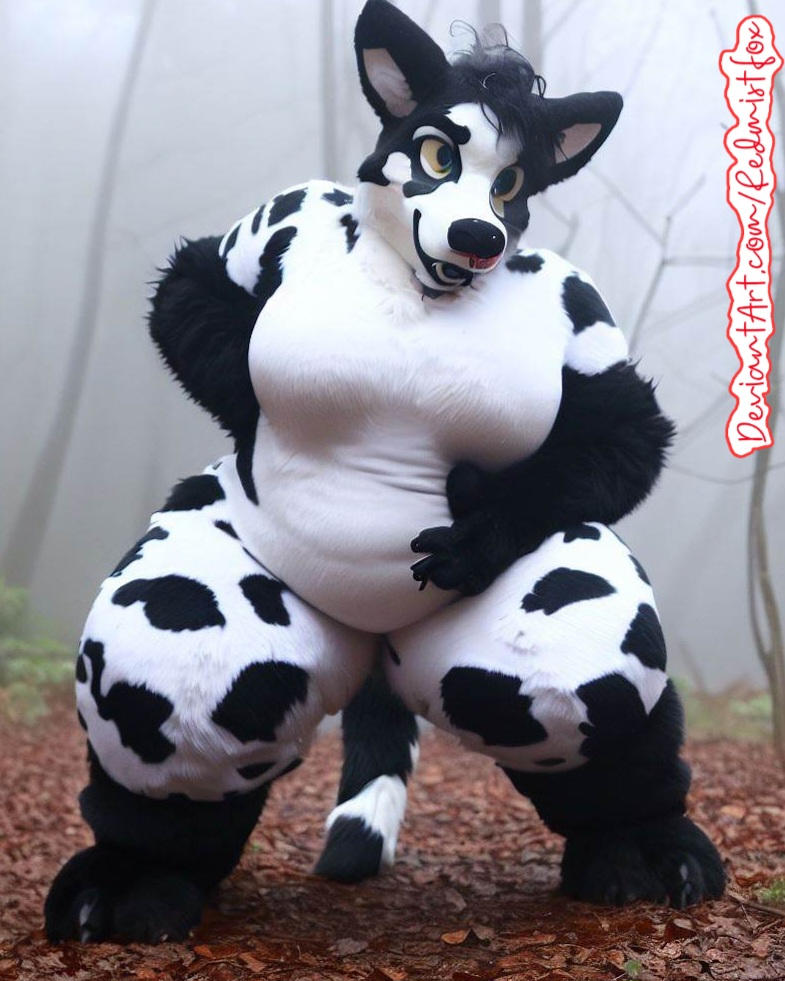 Fatcow Rear View Fat Cow 7 by Redmistfox on DeviantArt