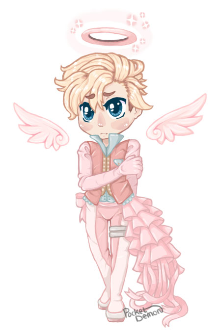 Gaia Art Shop Commission: Y-Pestis Chibi