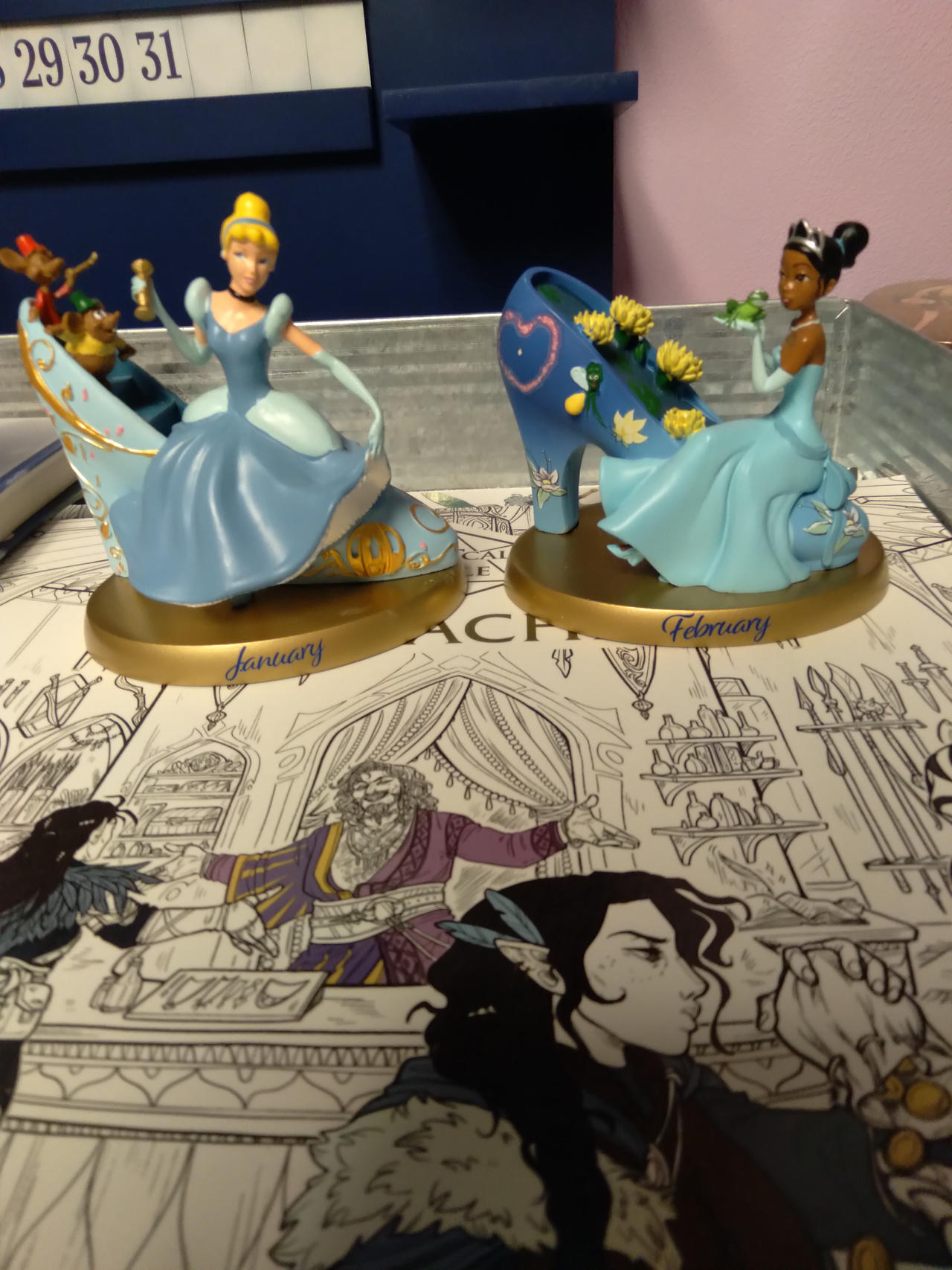 Princess Figurines Jan and Feb by RivkahOhros on DeviantArt