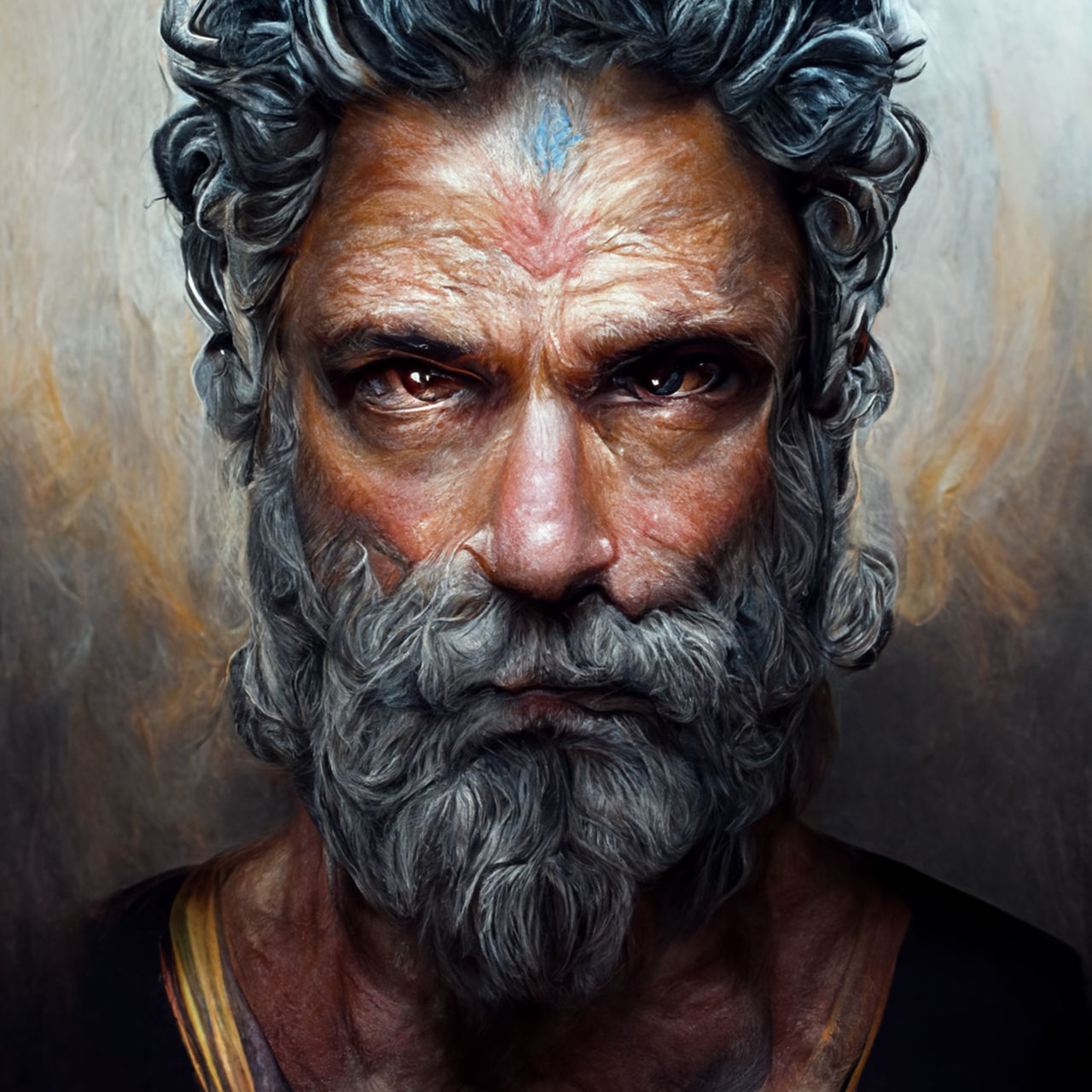 Portrait of Zeus by sugoidigi on DeviantArt