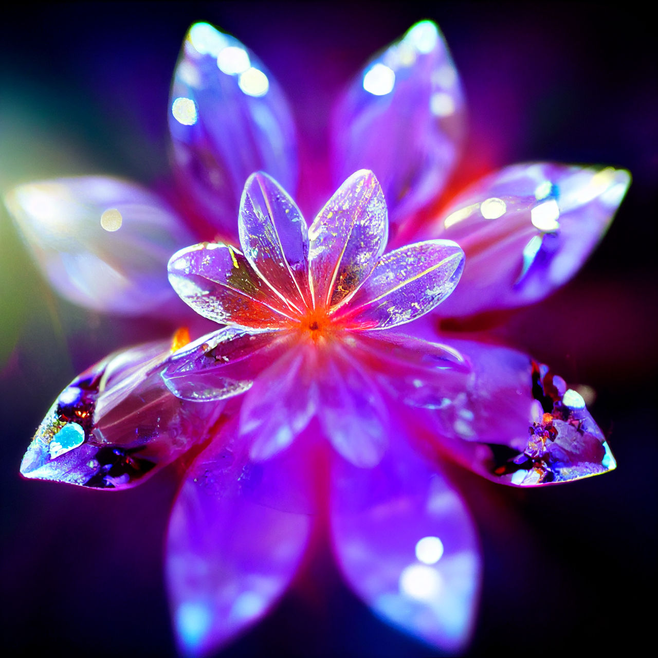 Crystal Flowers 1.2 by sugoidigi on DeviantArt