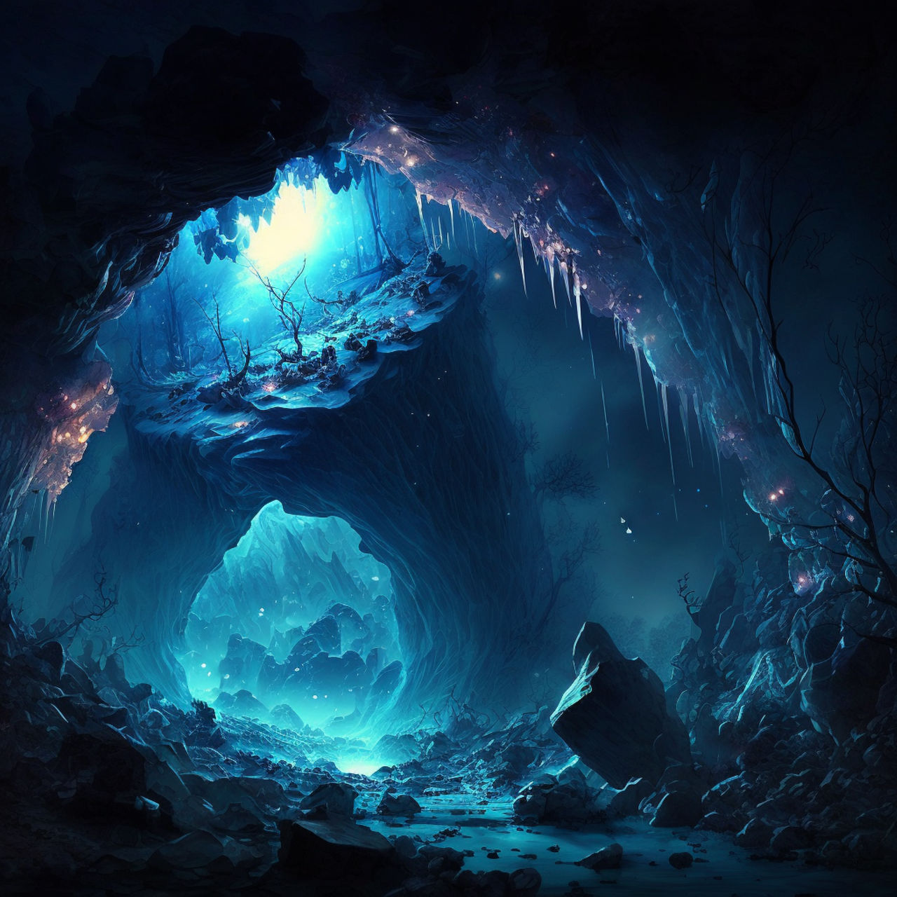 Cave 4 by sugoidigi on DeviantArt