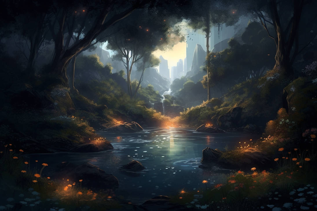 Enchanted Forest 3 by sugoidigi on DeviantArt