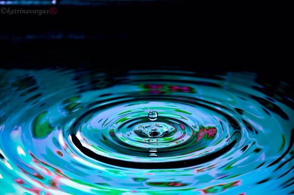 The last water drop