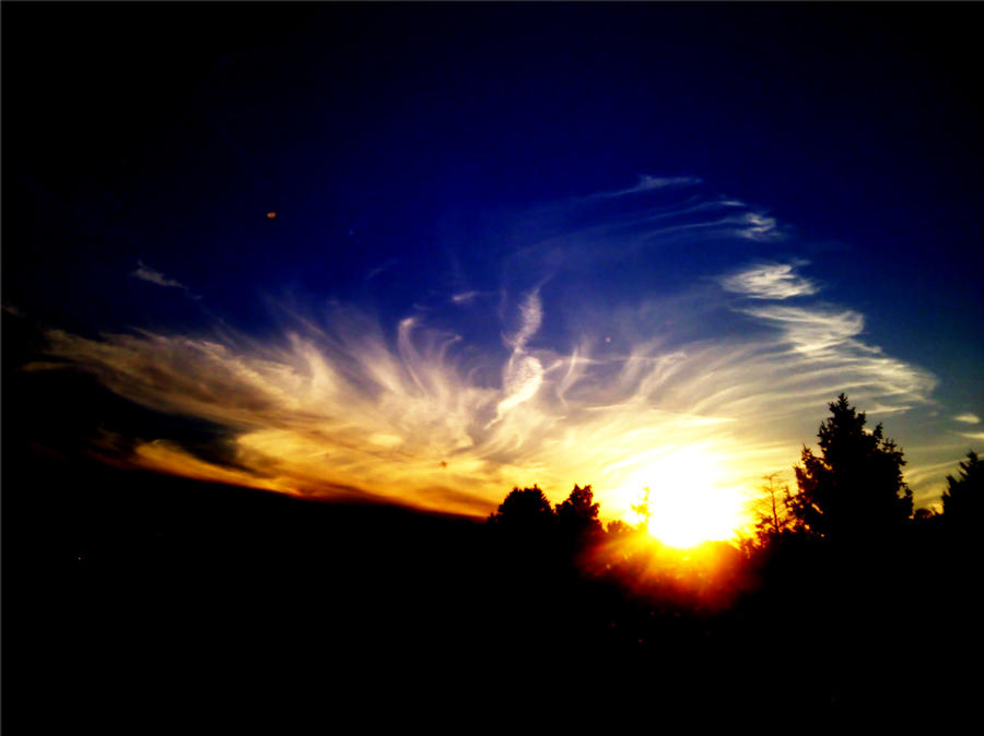 Sun Rising Setting The Rising and Setting Sun by Jaguargandi on DeviantArt