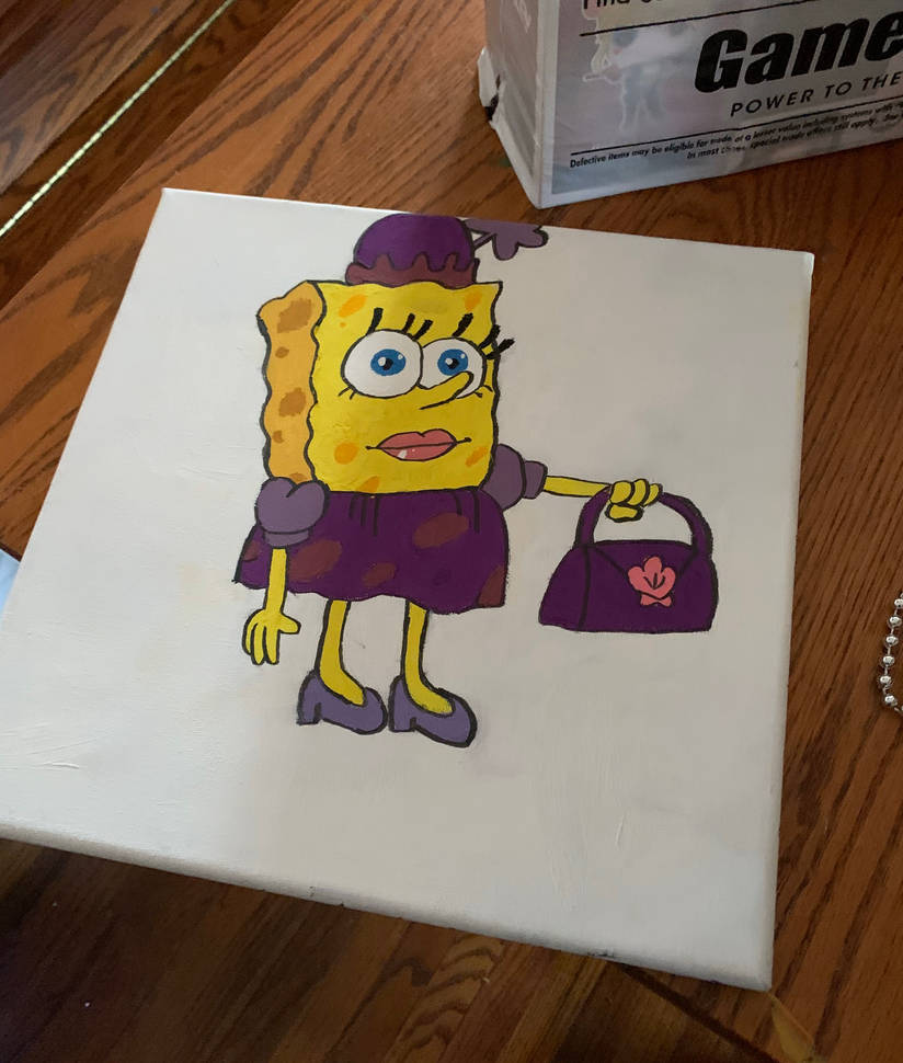 spongebob in drag by nekonanz on DeviantArt