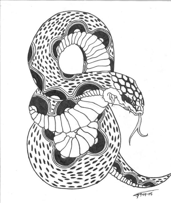 Snake - Tatoo Style