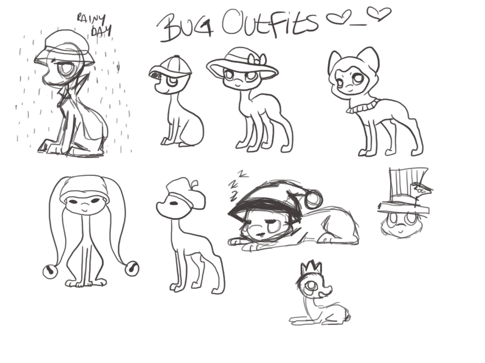 Bug Outfits