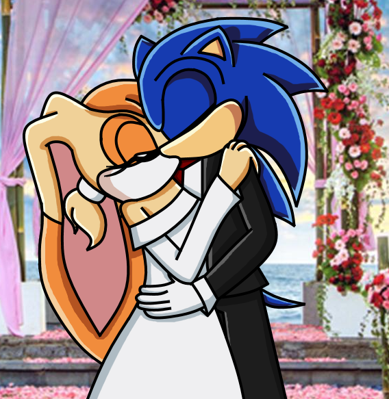 Classic Sonamy Kiss by Soneamlover on DeviantArt