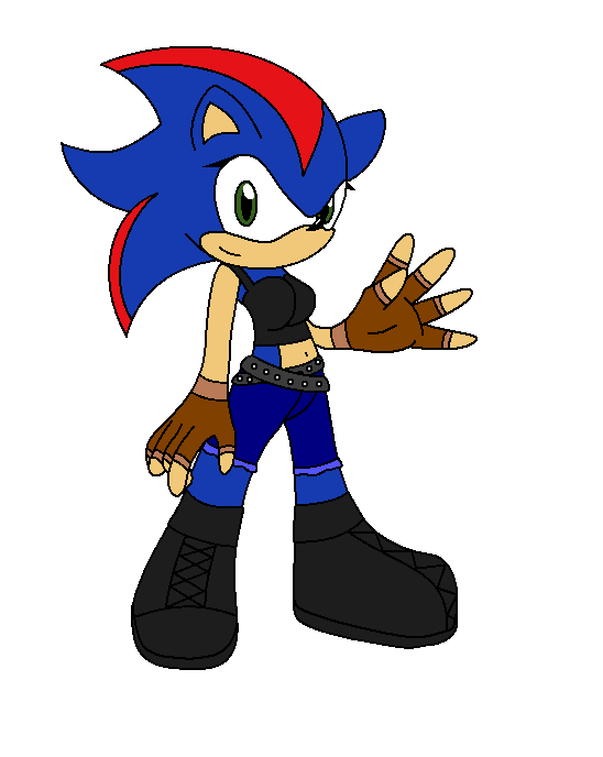 Female Sonic base by lozix on DeviantArt