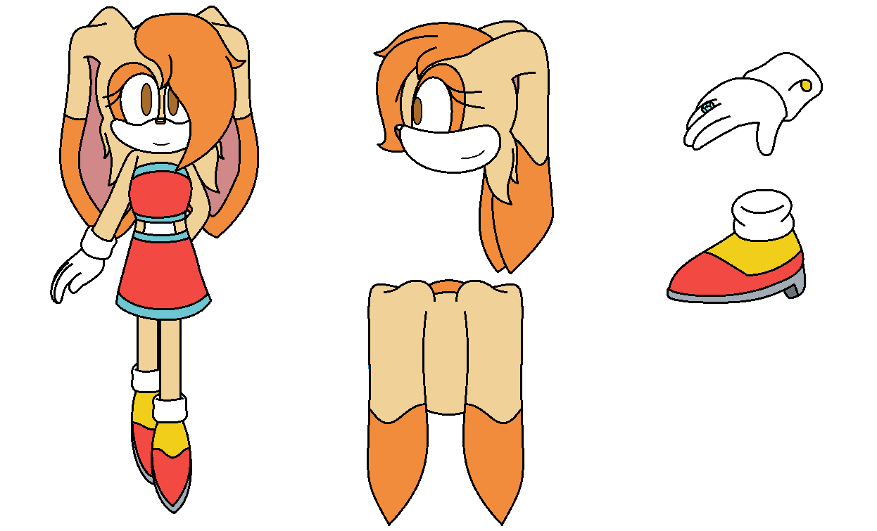 Cream the rabbit teenager Reference