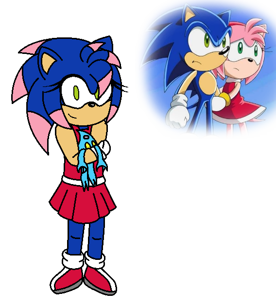 The Next Generation — I wanted to draw my sonamy fanchilds with