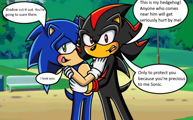 How to ship Sonic and Shadow + by ClassicMariposAzul on DeviantArt