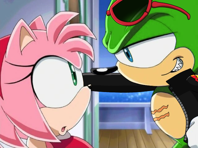 Classic Sonamy Kiss by Soneamlover on DeviantArt