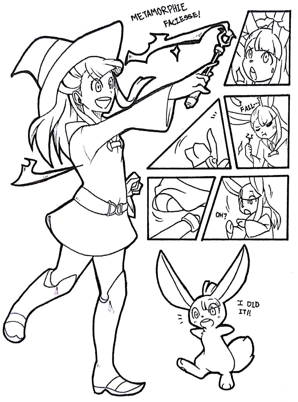 Tf Small Rabbit Akko's Rabbit TF by YaoiNek0 on DeviantArt