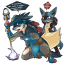 New Beginning: Sir Aaron's Mega Lucario TF