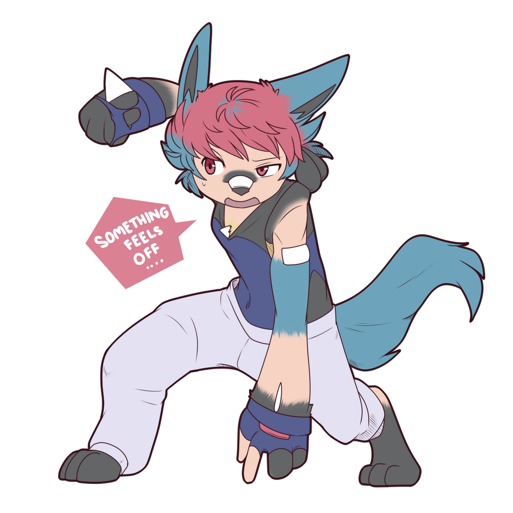 Strange: Maylene's Lucario TF by FezMangaka on DeviantArt