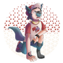Anticipating Sneeze: Red's Lucario TF