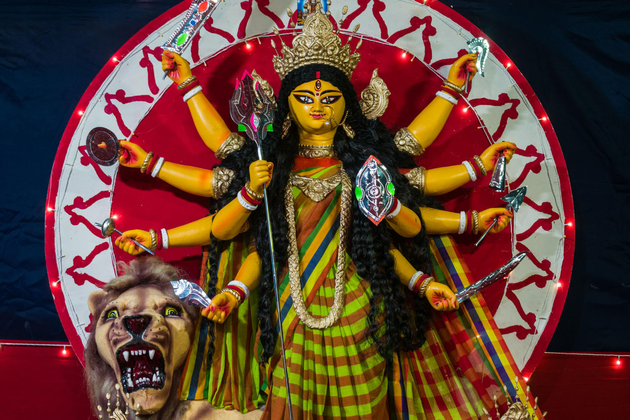 Maa Durga by agarwalsonika on DeviantArt