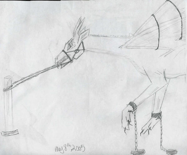 Dragon Inprisoned Emprisoned Dragon by SisterOfMelissa on DeviantArt